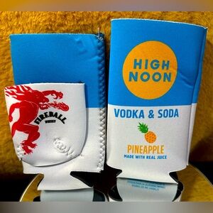 Bud Light Seltzer Can And Fireball Shot Cooler
High Noon Peach/Pineapple koozie